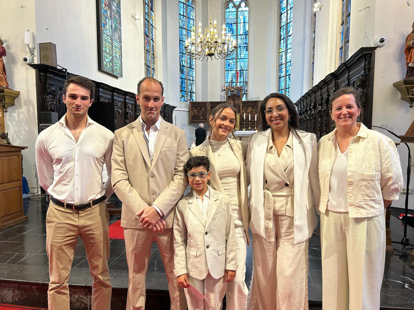 Zondag 17 mei hadden we een bijzondere eucharistieviering in Gierle.